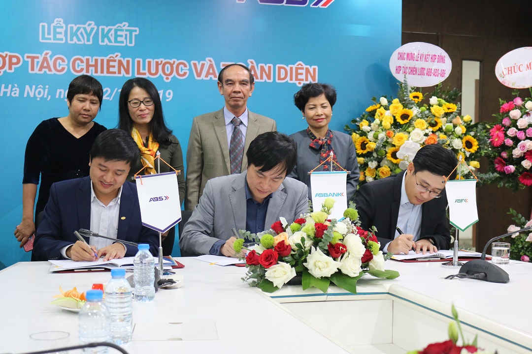 ABF, ABBANK and ABS signed the 