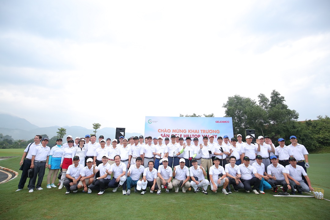 ABF tham dự và chúc mừng Tập đoàn Geleximco khai trương sân golf Hilltop Valley Golf Club